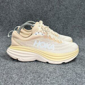 Hoka Bondi 8 Running Shoes Women's Size 8 Athletic Training Gym Racing Sneakers